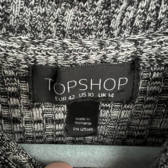 Topshop knit turtleneck in silver and bronze (womens us 10) bundle!! - Picture 5 of 5
